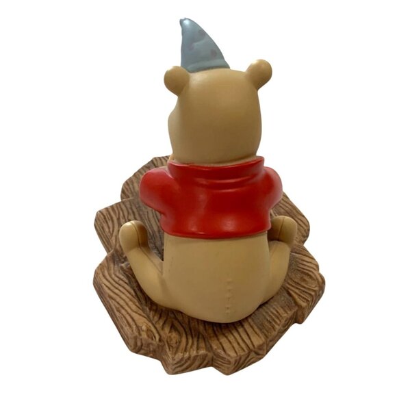 Pooh & Friends Hip Hop Poohray Figure Figurine Disney Blowing Out Candle In Pot - Picture 3 of 5